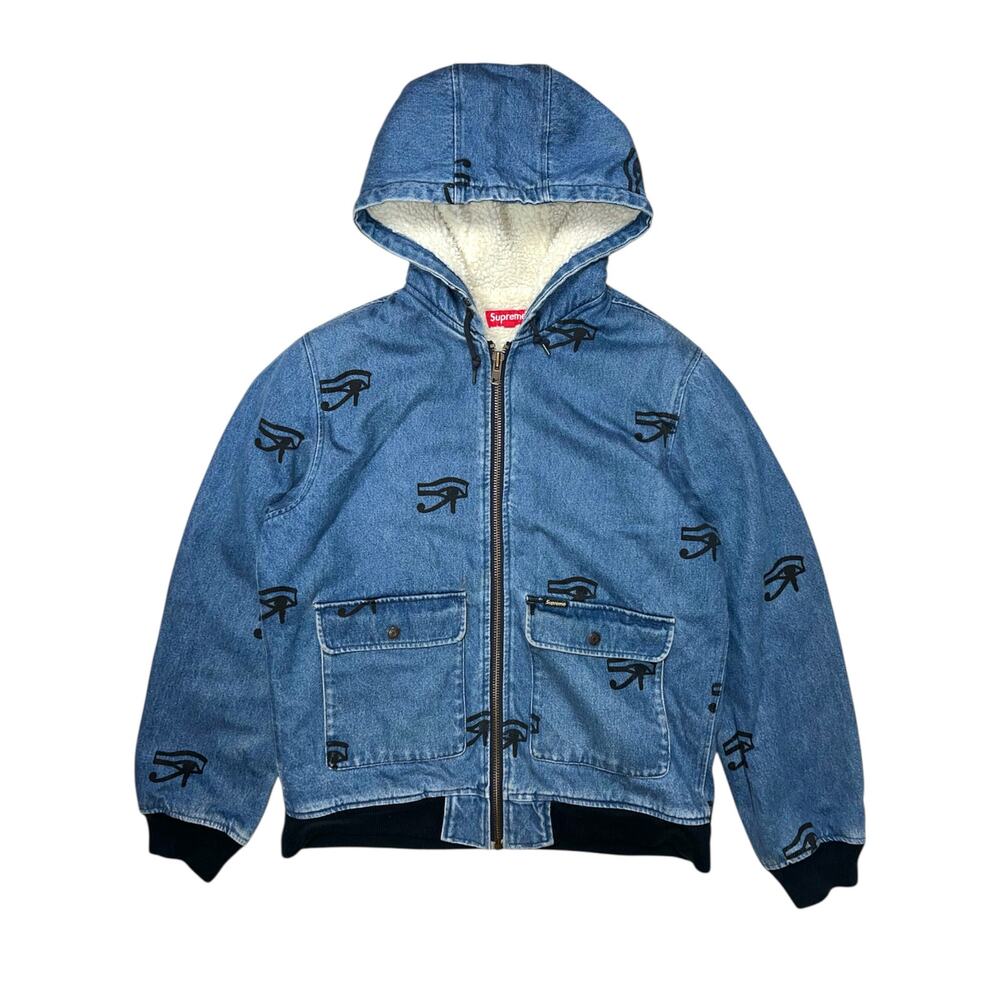 Supreme FW13 Eye of Horus Denim Work Jacket